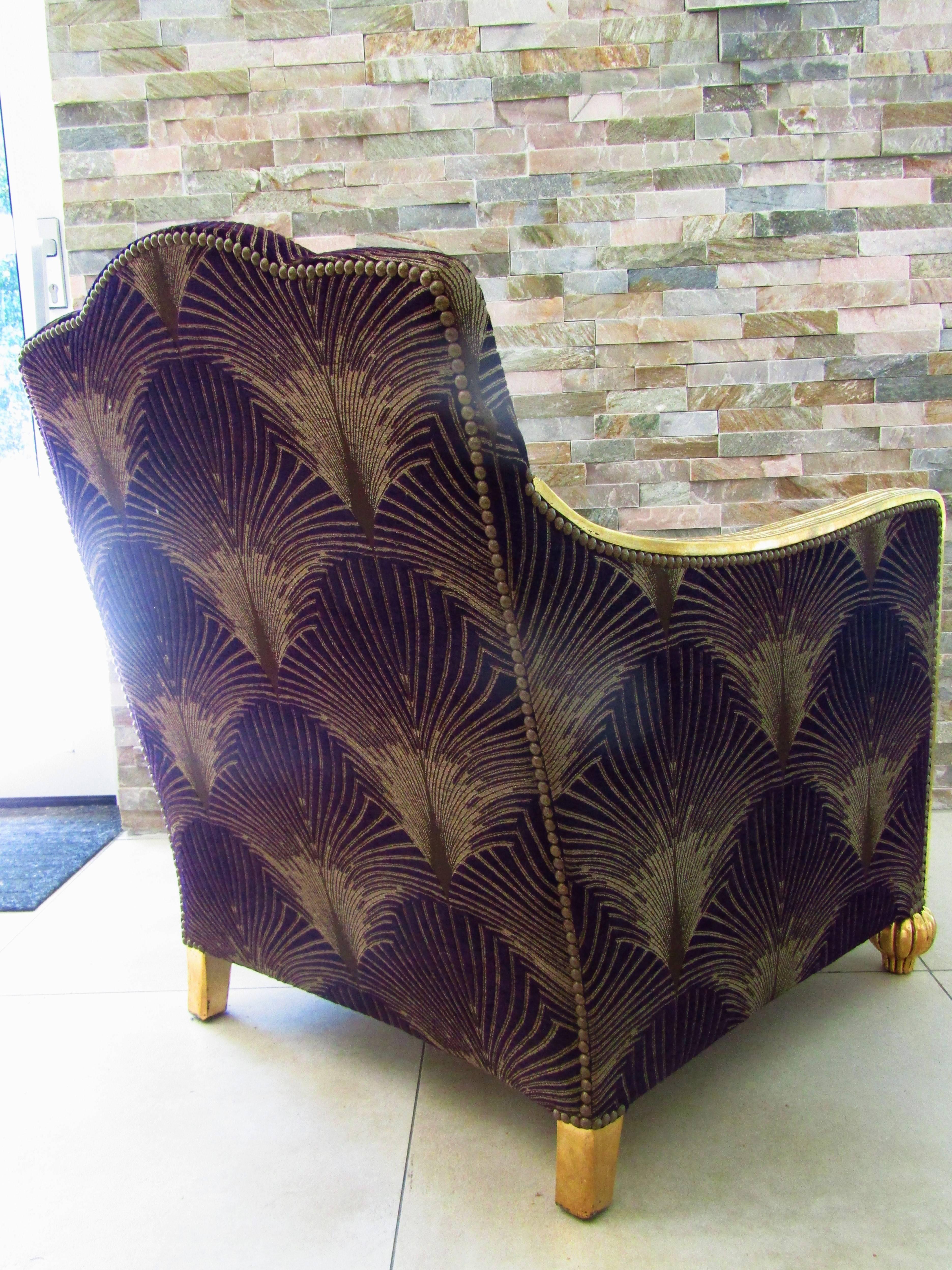 Art Deco Club Chair or Armchair, France, 1935 For Sale 2