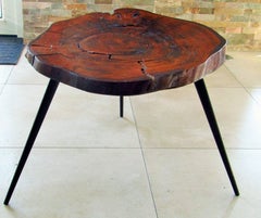 Tree Trunk Side Coffee Table, Austria, style Aubock 1950s