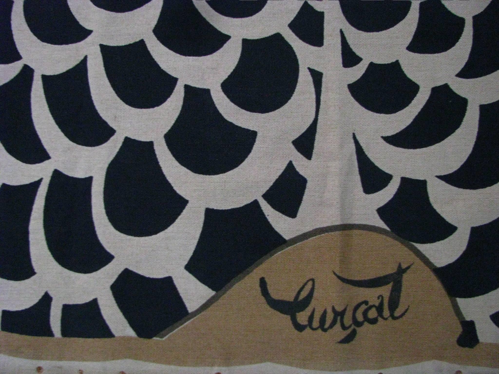 French Midcentury Tapestry by Jean Lurcat for Corot 3