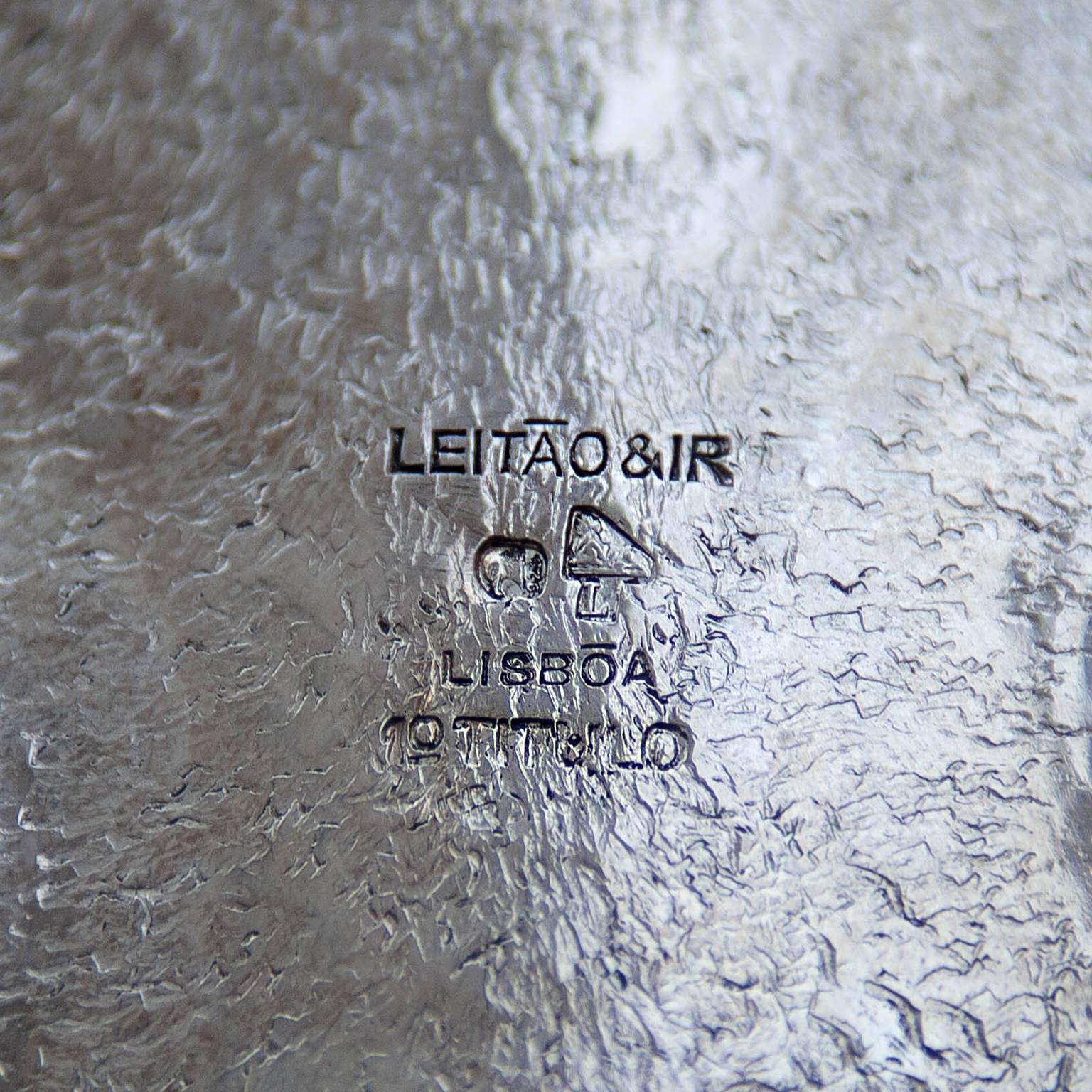 Portuguese Sterling Silver Penguin Ice Bucket