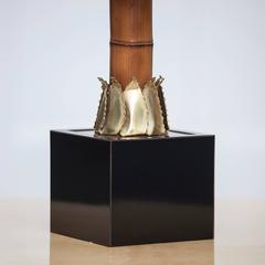 Maison Jansen Palm Tree Table Lamp