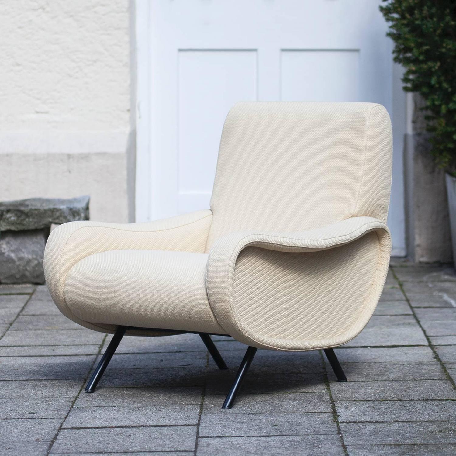 Marco Zanuso Lady Chair for Arflex Signed at 1stdibs