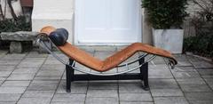Rare Early Le Corbusier Jeanneret Perriand LC4 Chaise Lounge for Cassina Nr. 880