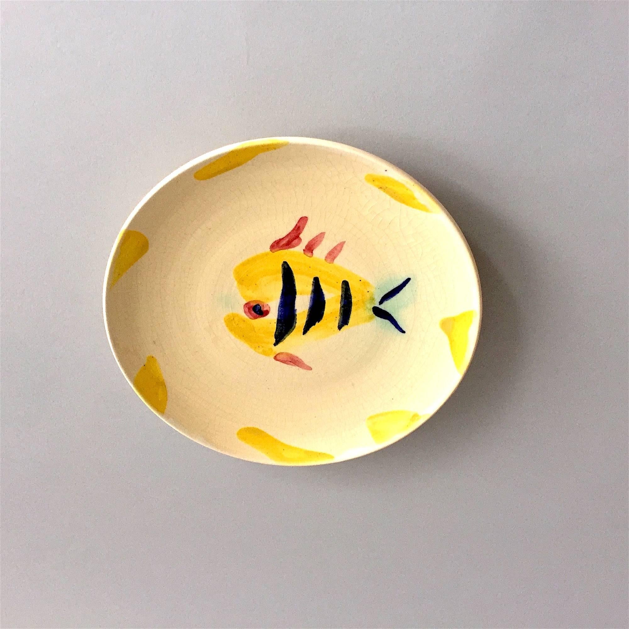 Pablo Picasso.

The fish dish plate or 