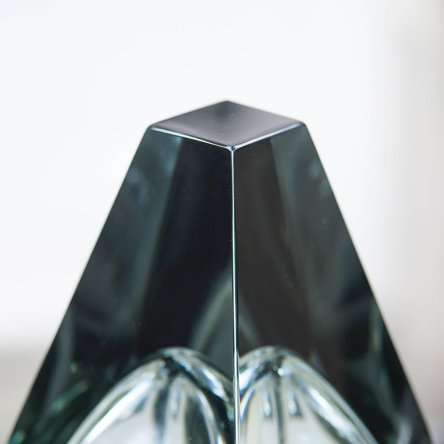 Set aus zwei Seguso-Tischlampen aus Murano, Italien, 1968 (Moderne der Mitte des Jahrhunderts) im Angebot