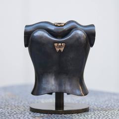 Huge Bronze Bust Nude Torso Willy by Miguel Ortiz Berrocal, 1981