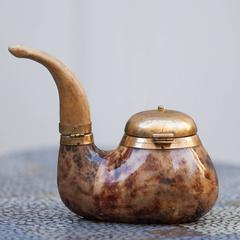 Aldo Tura Macabo Tobacco Container, Italy, 1940s