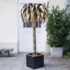 Huge Maison Jansen Palm Tree Floor Lamp