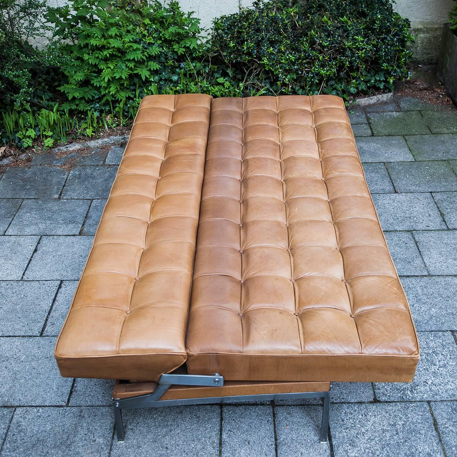 Constanze Sofa-Tagesbett aus Naturleder von Johannes Spalt 3