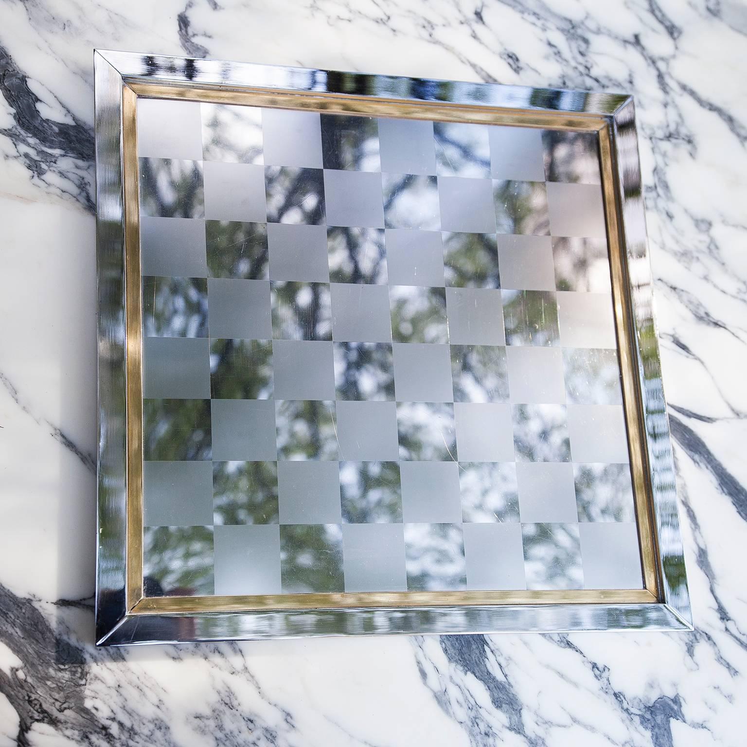 Brass Luxury Romeo Rega Chess Set