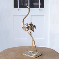 Rare Gabriella Crespi Airone Sculpture, 1973