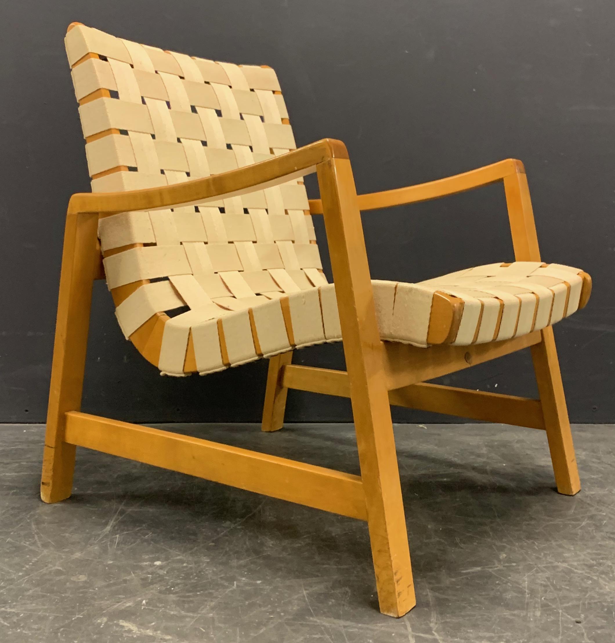 Jens Risom Lounge Chair for Knoll International For Sale 2