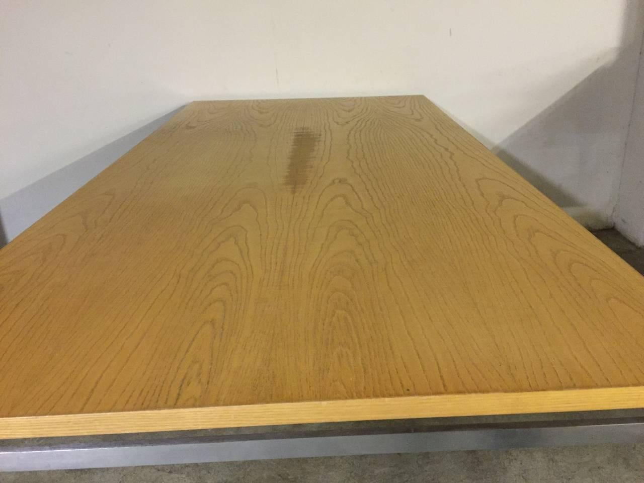 Small PK 51 Dining Table by Poul Kjaerholm In Good Condition In Munich, DE