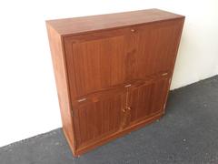 Space Age Meets Tradition Bar Cabinet from Denmark