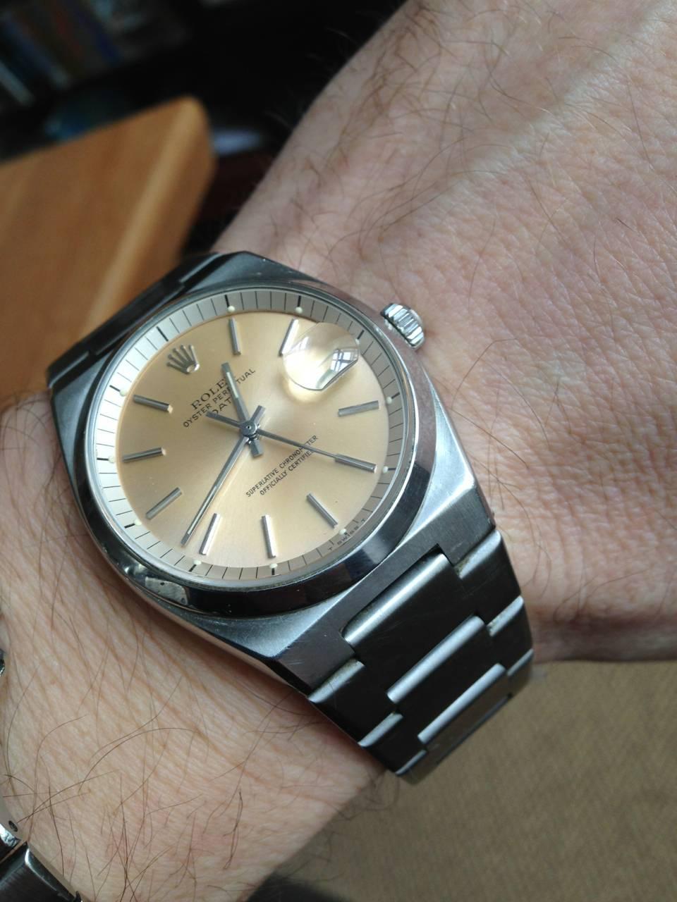 Mid-Century Modern Very Rare Rolex Ref. 1530 , Color Change Dial