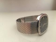 Wonderful 18-Karat White Gold Patek Philippe 3604 Jumbo Ellipse Watch