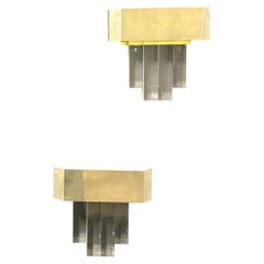 2 pairs of wall sconces