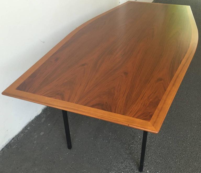 Boat Shaped Dining Table By Florence Knoll