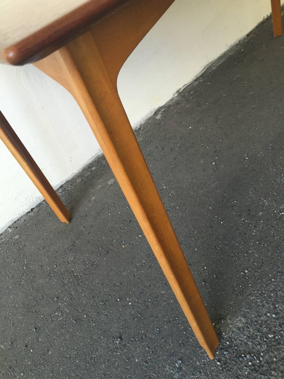 Mid-Century Modern Arne Jacobsen Grand Prix Dining Table or Desk For Sale