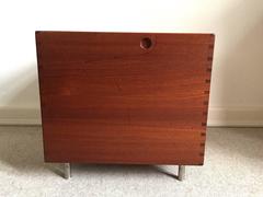 Hans J. Wegner at 34 Teak Bar Box Cube