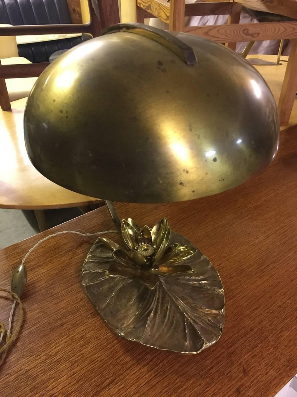 Wonderful Water Lilly Table Lamp by Maison Charles 2