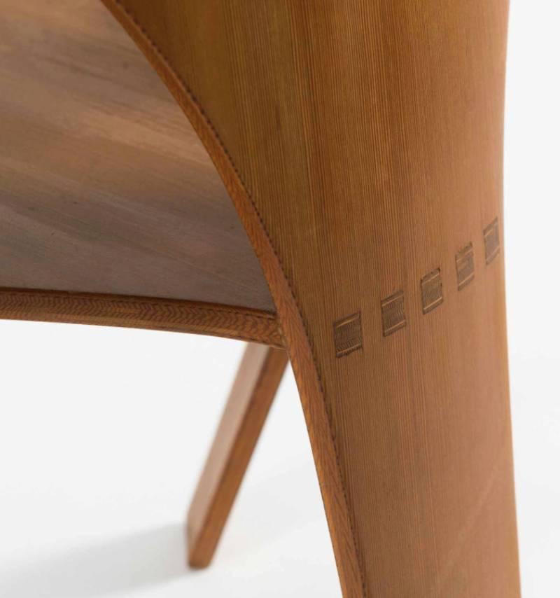 One of Four Prototype Dining Chairs by Nanna Ditzel in Oregon Pine 1