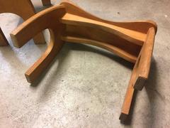 Pair of Wonderful and Handcrafted Anthroposophic Stools or Side Tables