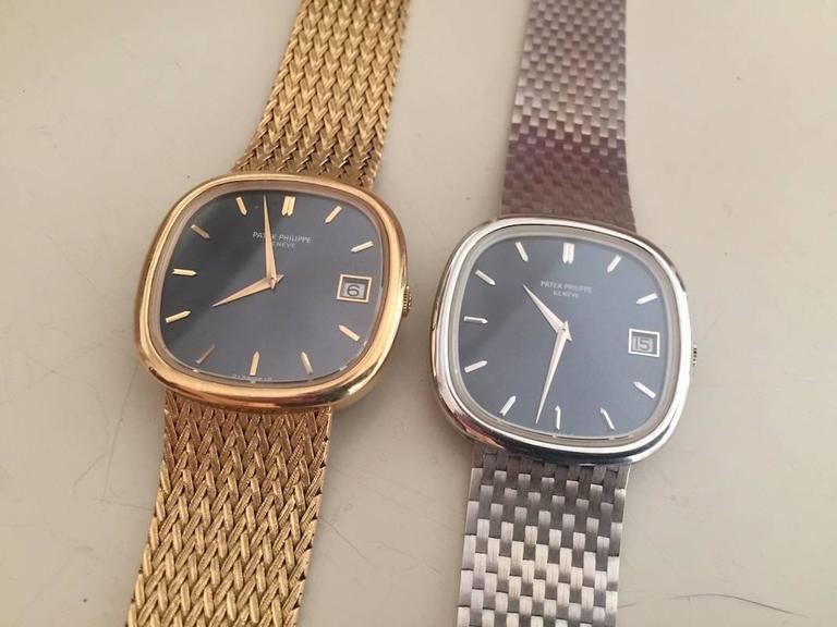 patek philippe white gold automatic watch ref 3604
