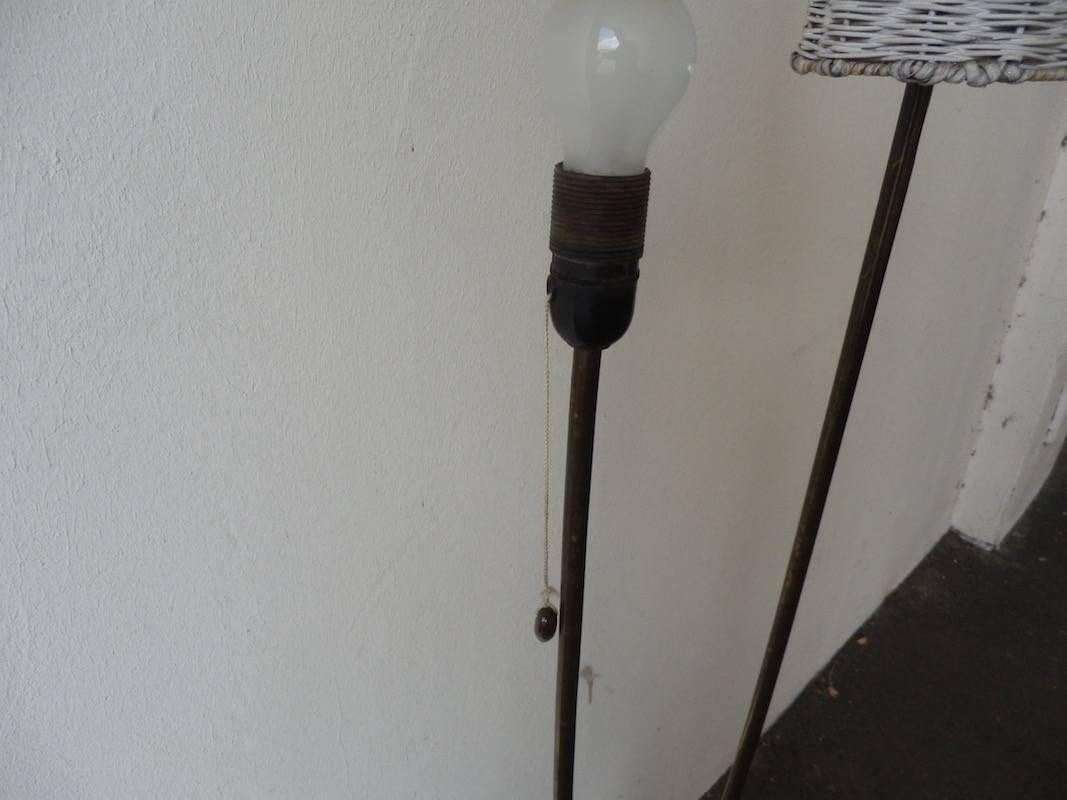 Mid-Century Modern Wonderful Italian Floor Lamp Attributed to Bitossi For Sale