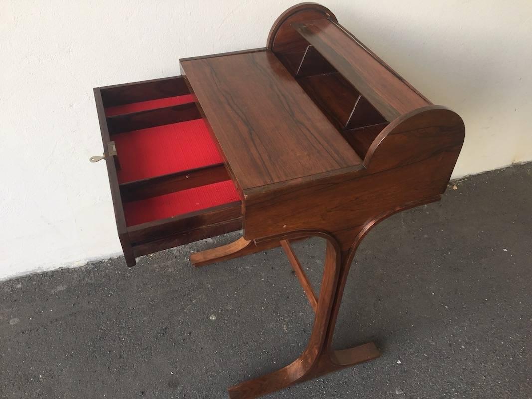 Wonderful and Extremely Rare Frattini Secretary for Bernini In Fair Condition For Sale In Munich, DE