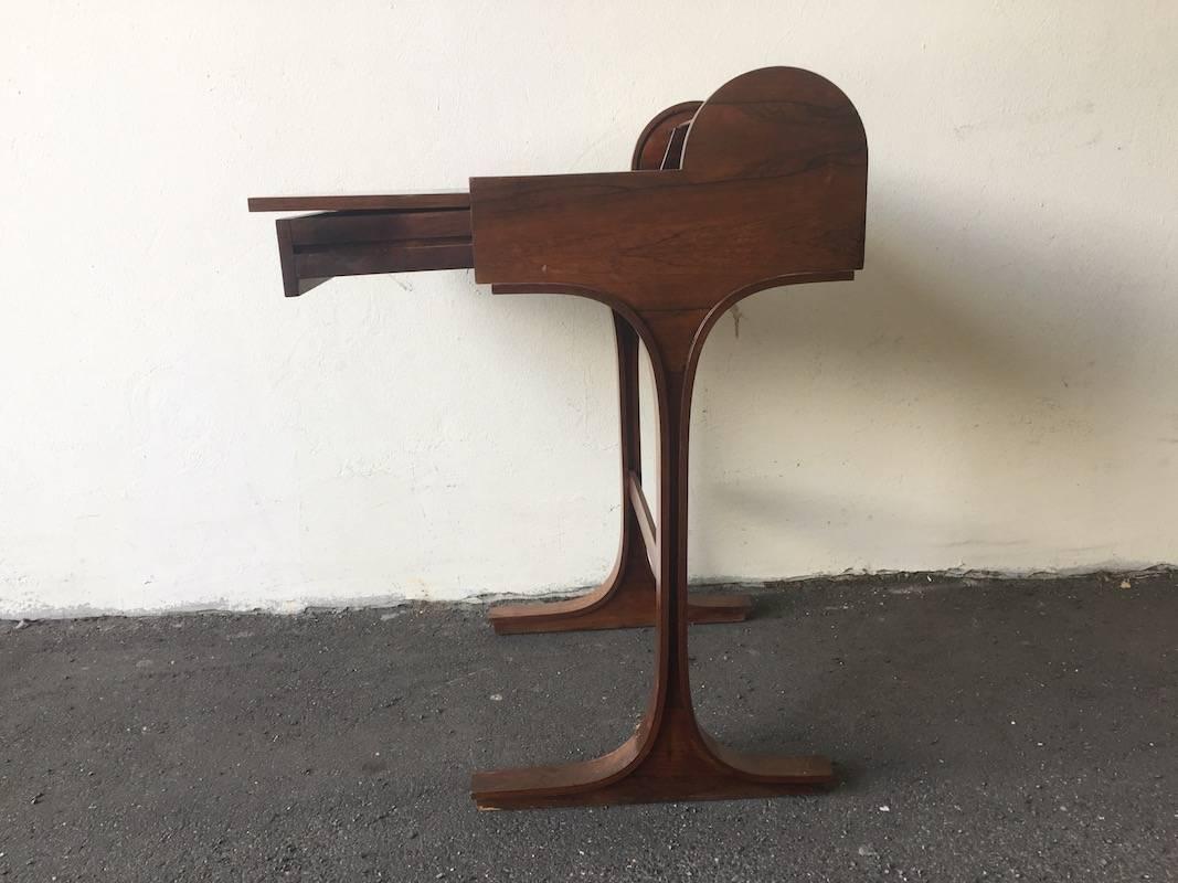 Wood Wonderful and Extremely Rare Frattini Secretary for Bernini For Sale