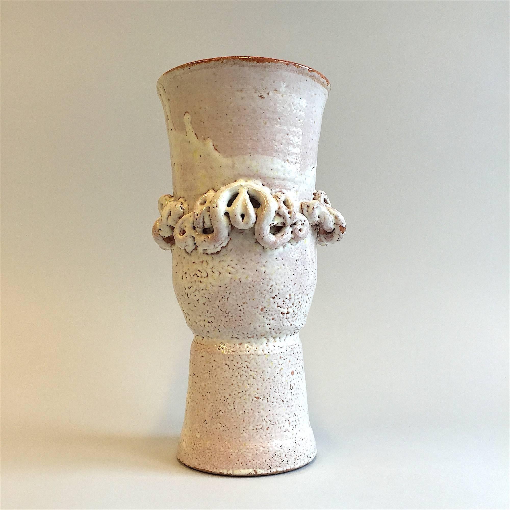 Francese Vaso Madoura Vallauris AM in vendita