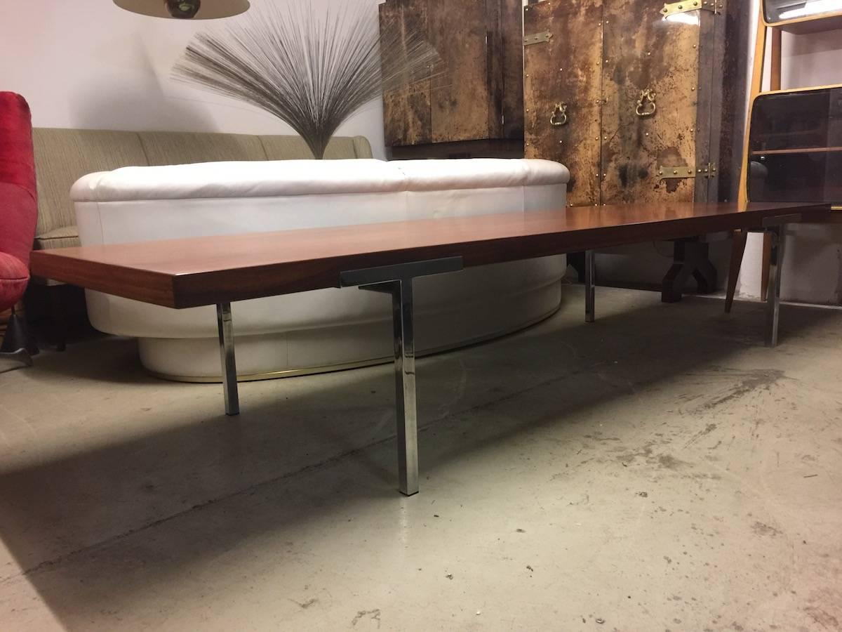 Bois Table basse très rare et impressionnante d'Antoine Philippon et Jacqueline Lecoq en vente