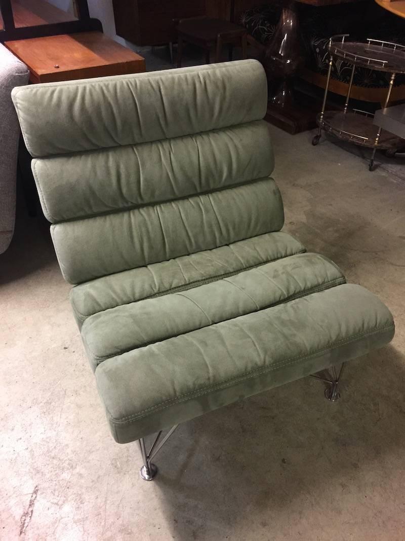 Late 20th Century Nice Pair of Spider Lounge Chairs by DUX