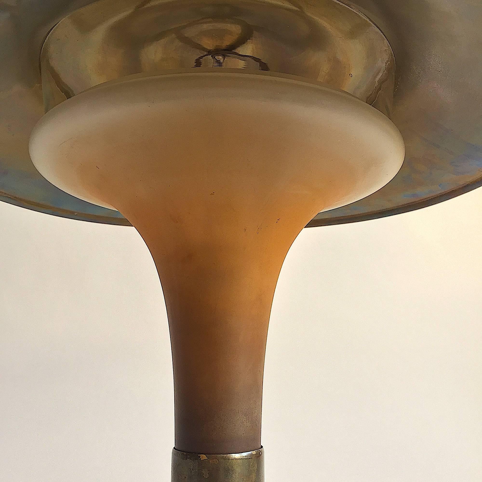 Fakkellampen Fog and Morup Art Deco Table Lamp In Good Condition In Munich, DE