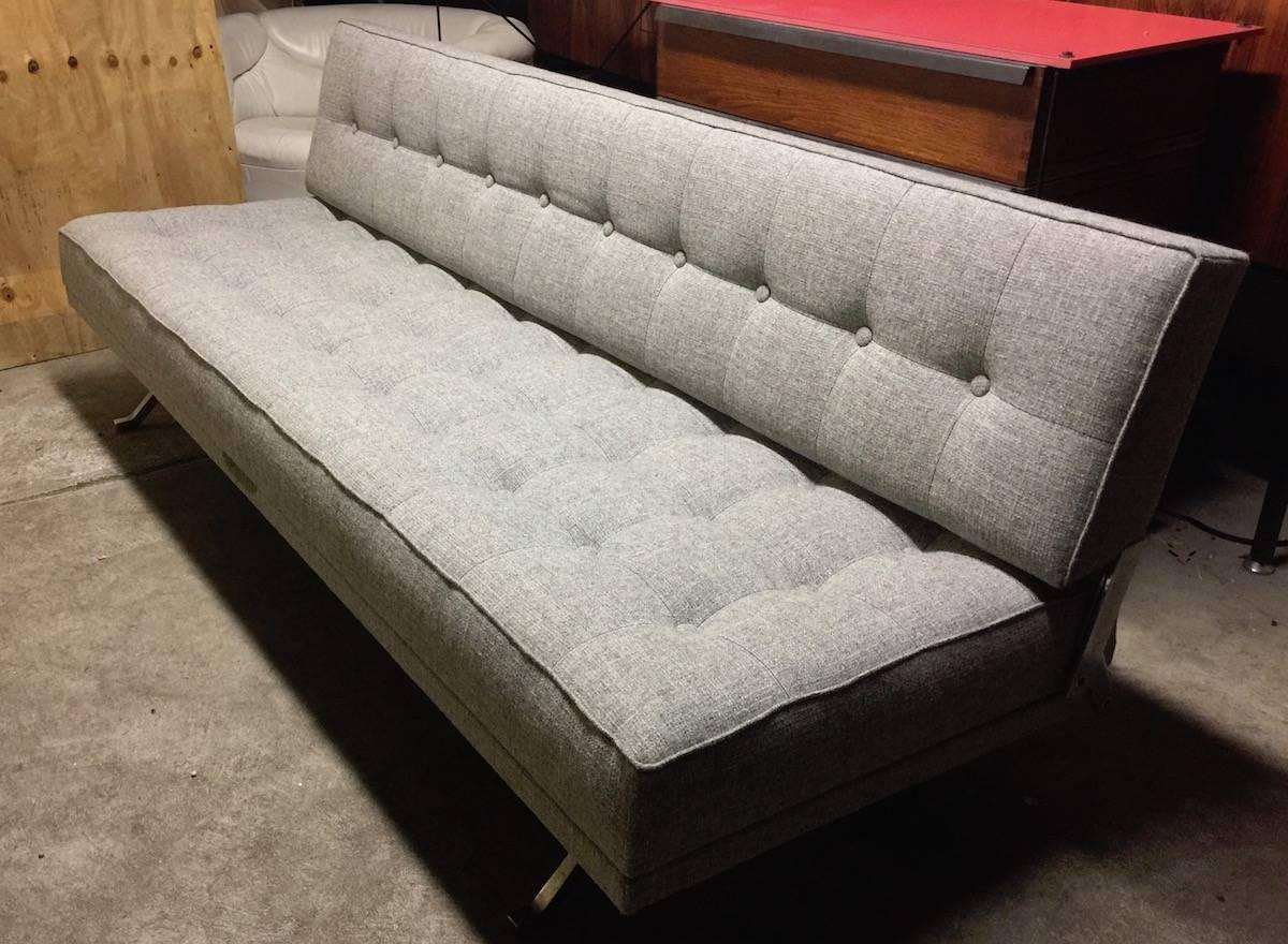 Austrian Constanze Daybed by Johannes Spalt/Professional Reupholstered
