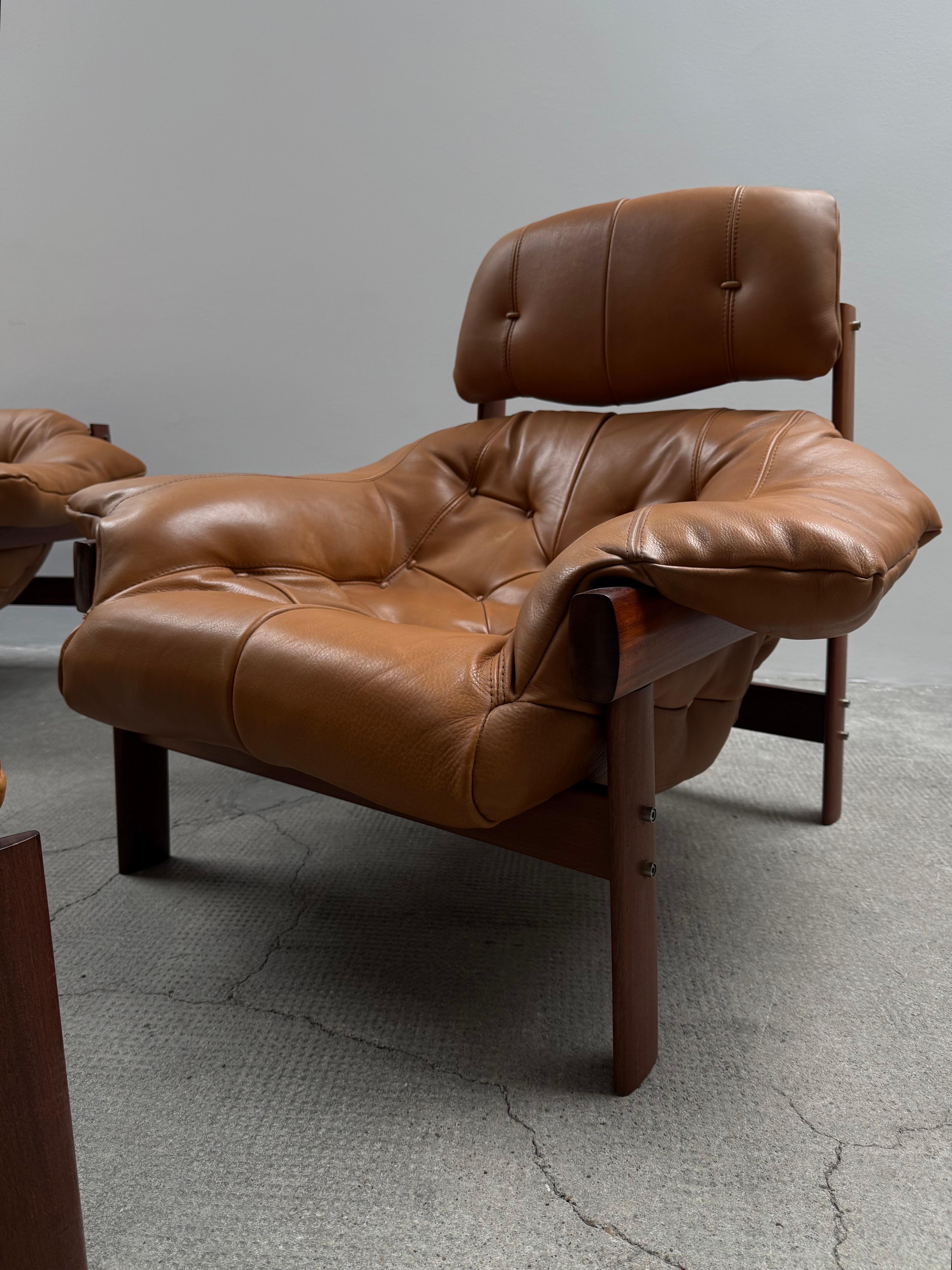 Percival Lafer MP-41 Armchair Sofa Ottoman Coffee Table Set, Brazil 1970s 2