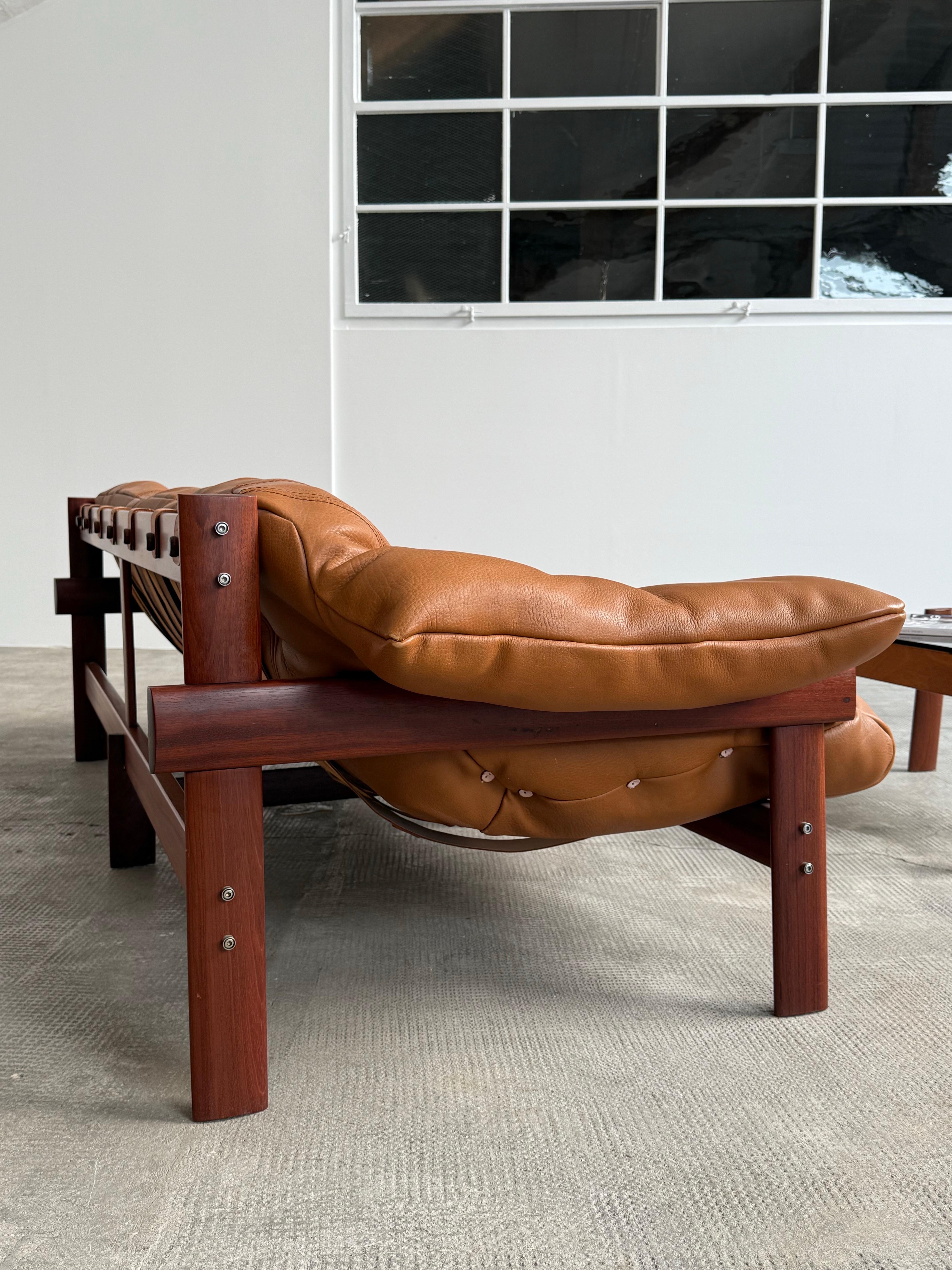 Percival Lafer MP-41 Armchair Sofa Ottoman Coffee Table Set, Brazil 1970s 5
