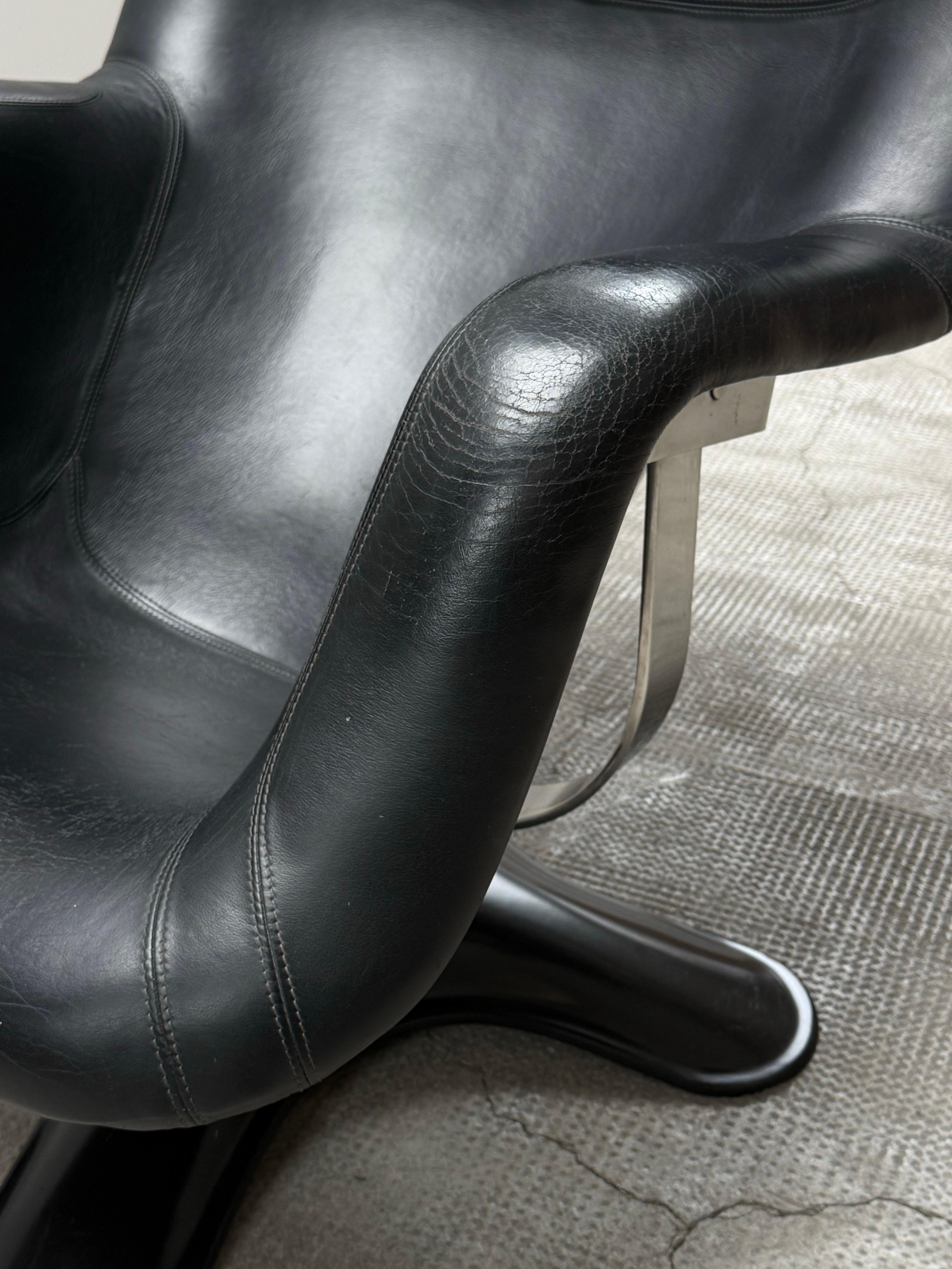 Chaise pivotante Yrjö Kukkapuro pour Haimi 