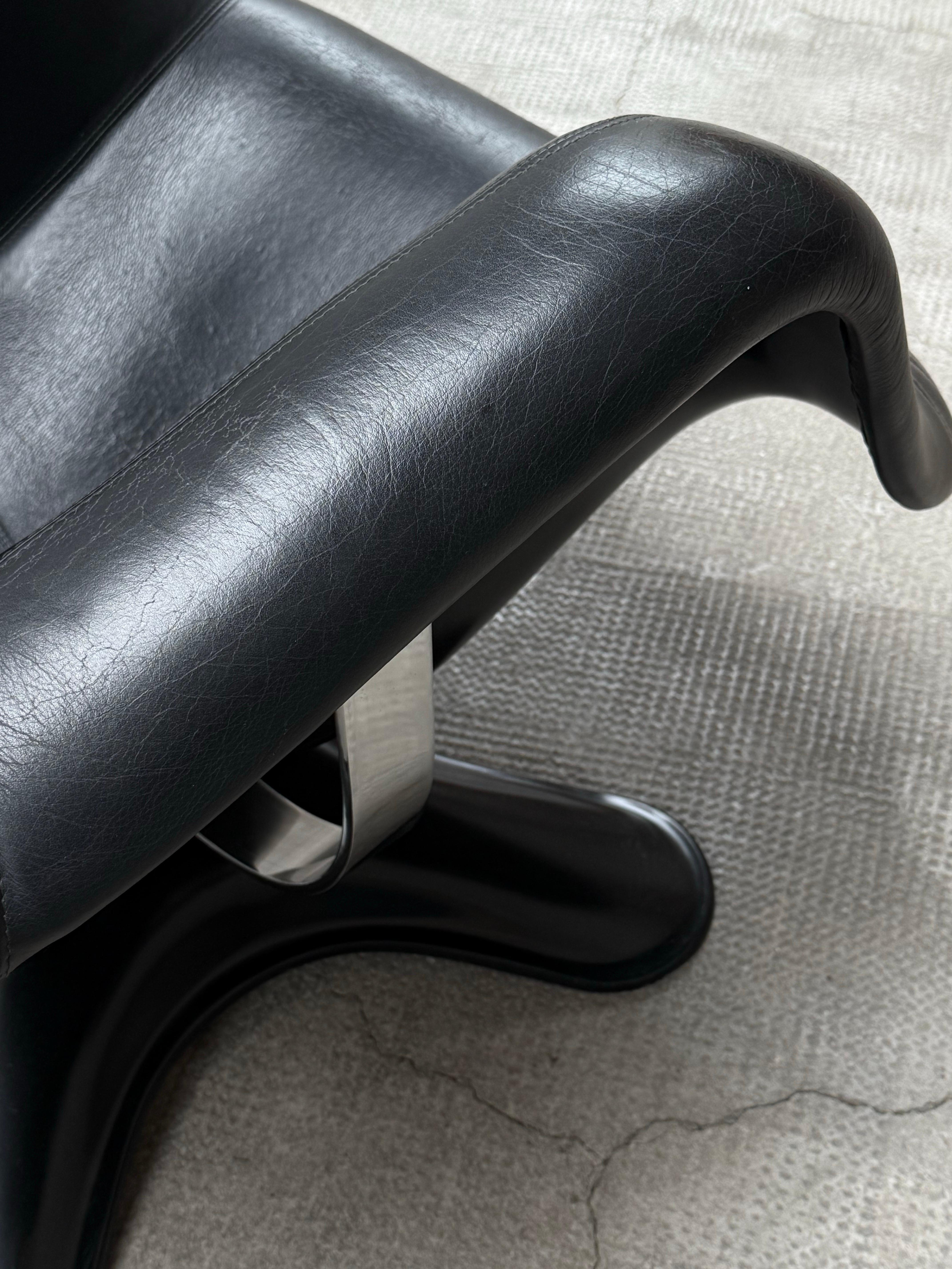 Chaise pivotante Yrjö Kukkapuro pour Haimi 