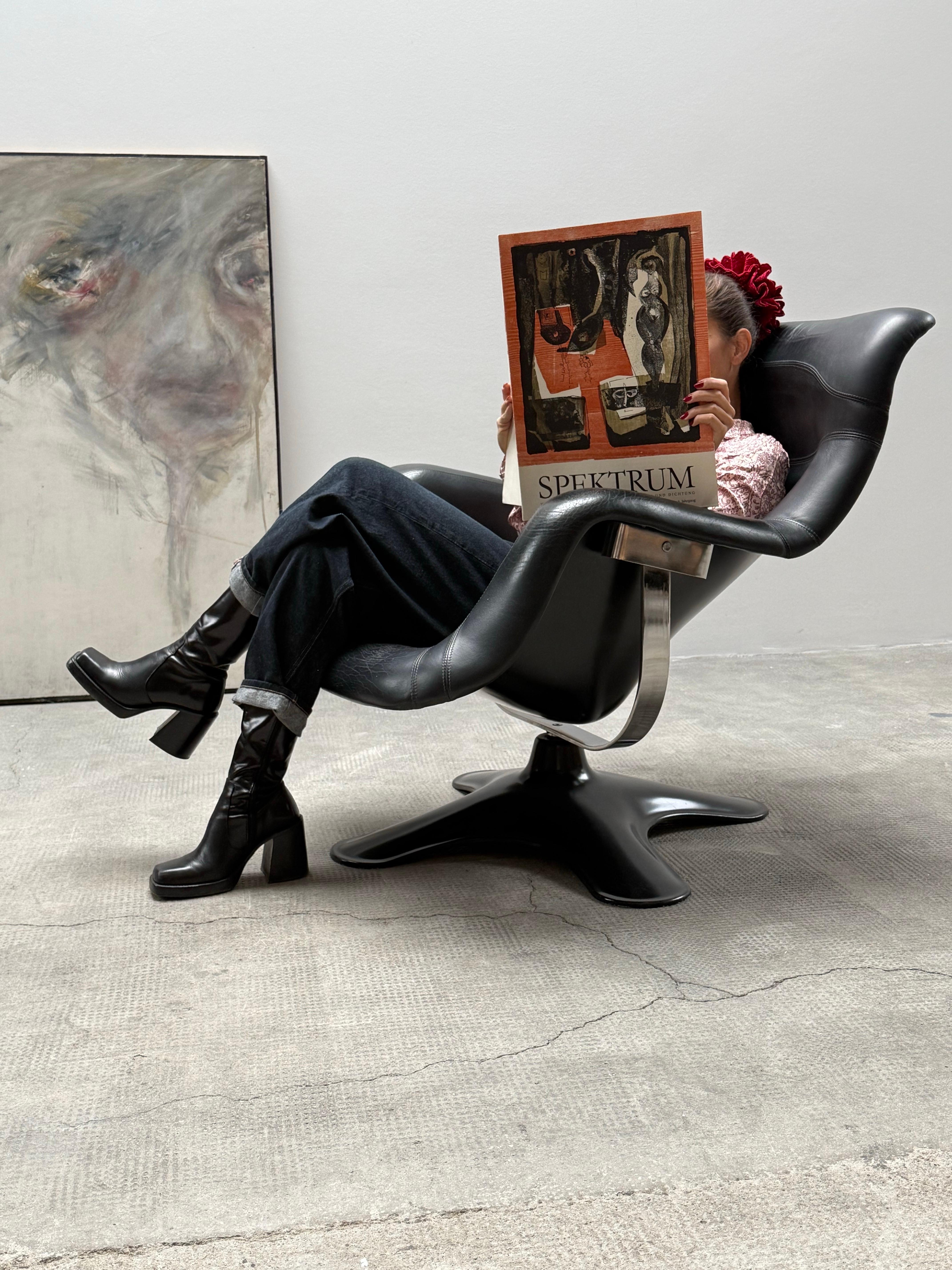 Chaise pivotante Yrjö Kukkapuro pour Haimi 