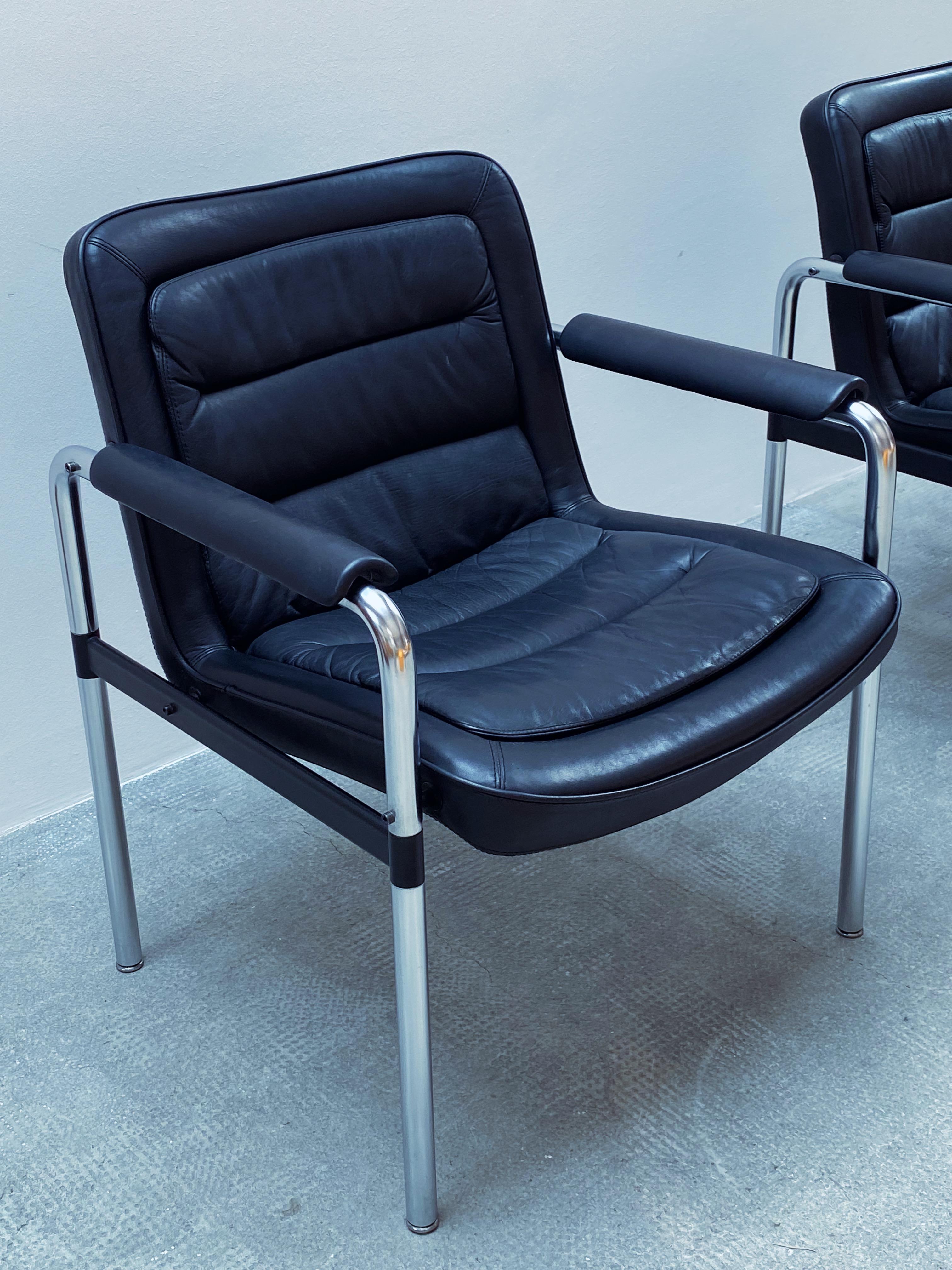 4er Set Jørgen Kastholm per Kusch+Co. 