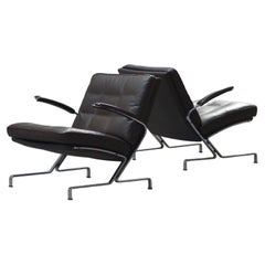 SET OF 2 JORGEN KASTHOLM ‚JK730‘ FOR KILL INTERNATIONAL ARMCHAIRS, GERMANY 1960s