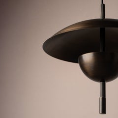 Orbit Ceiling Pendant Light in Aged Brass by Studio Baldo