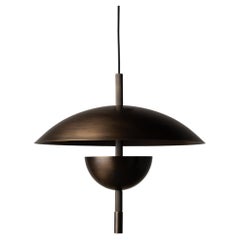 Orbit Ceiling Pendant Light in Aged Brass by Studio Baldo