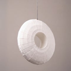 Rondo Ceiling Pendant Light in Rice Paper by Studio Baldo