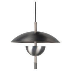 Orbit Ceiling Pendant Light in Aged Silver by Studio Baldo