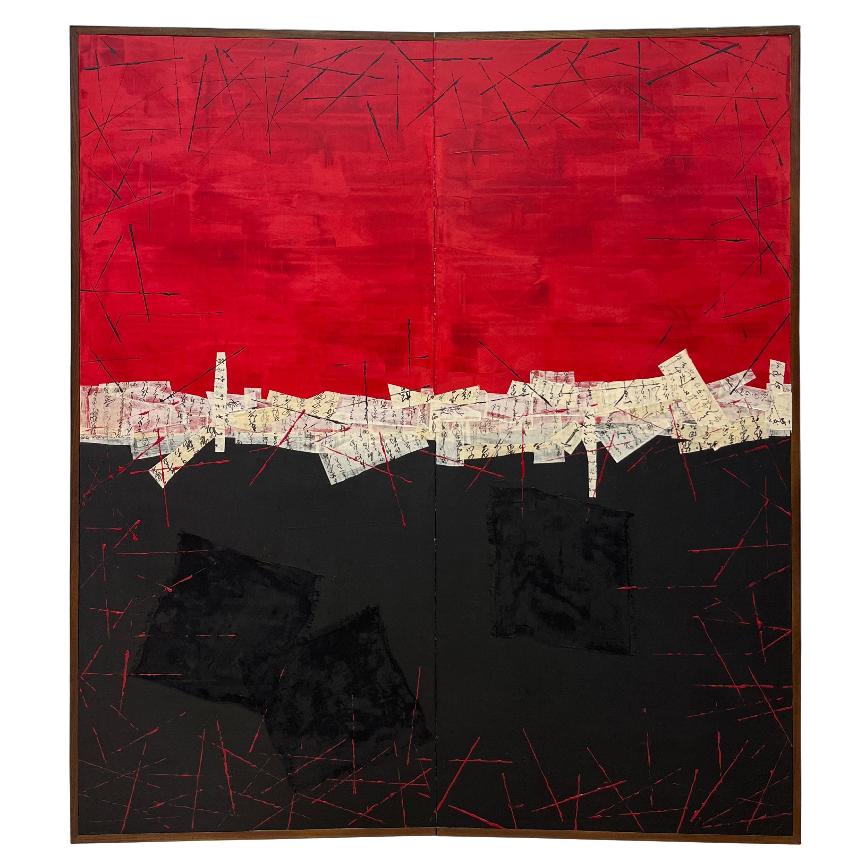 Hand-Painted Paintings and Screens