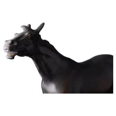 Sculptor Yoshida Eiji. Cast Bronze “Quiet Horse”  Width 39 cm / Weight 4.8 kg
