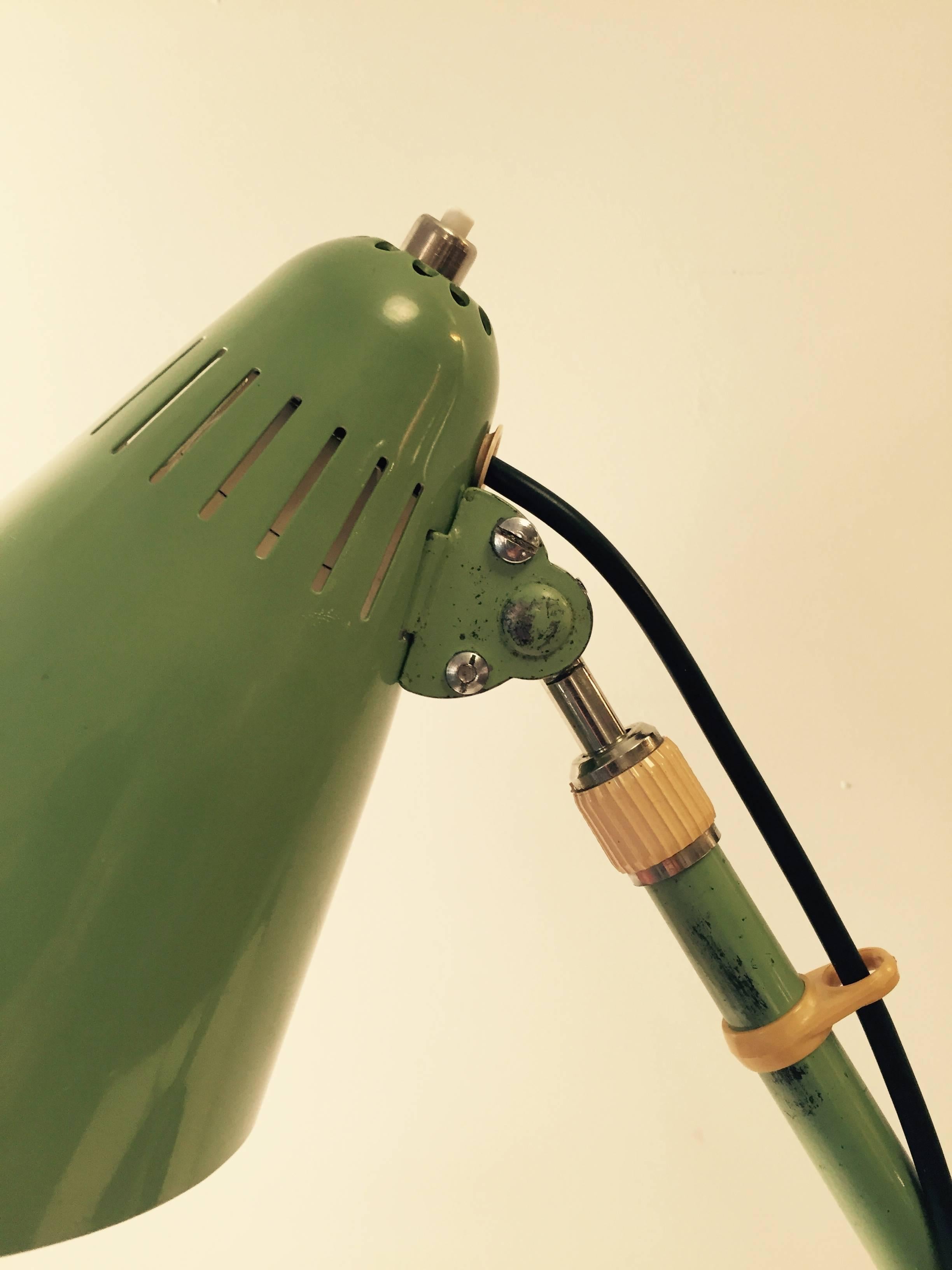 Mid-20th Century Isis West Germany Table Lamp